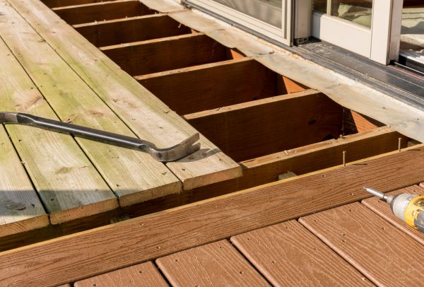 Old Deck Repair in Broken Arrow