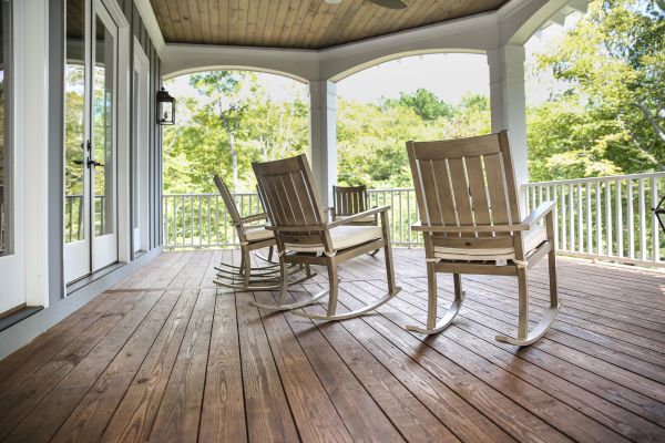 Wood Porch Repair in Broken Arrow