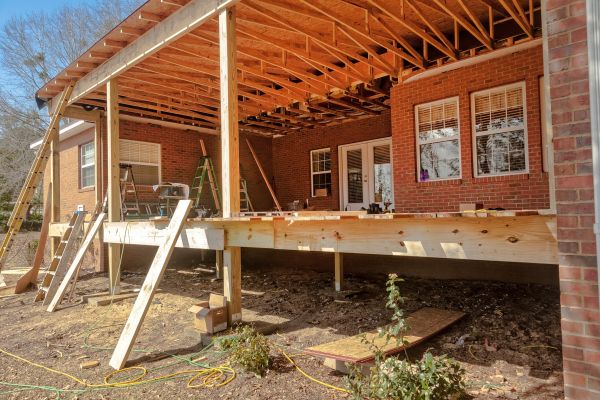 Porch Columns Installation in Broken Arrow