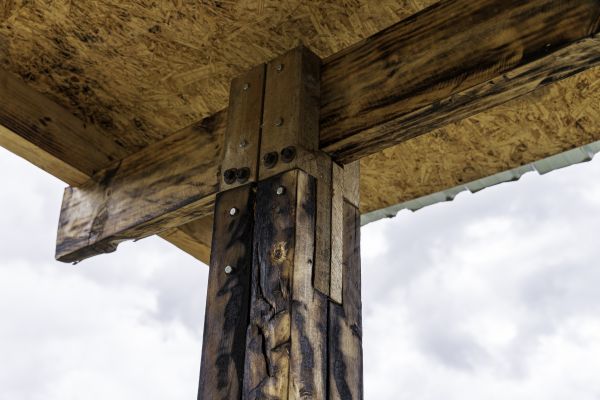 Deck Column Replacement in Broken Arrow