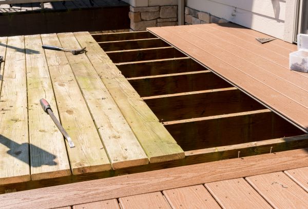 Deck Floor Replacement in Broken Arrow