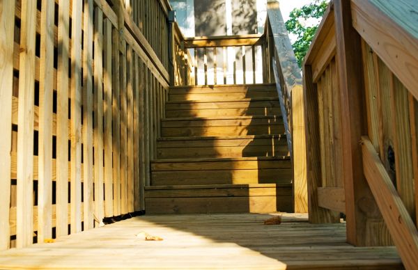 Deck Steps Replacement in Broken Arrow